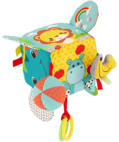 Infantino edukativna kocka za bebe Peek & Seek - 115250