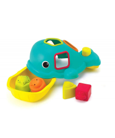 Infantino edukativni sorter za bebe Whale