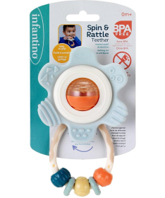 Infantino glodalica i zvečka za bebe Cvetić 22115458