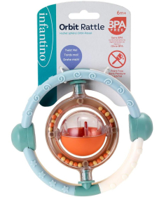 Infantino glodalica i zvečka za bebe Orbita 22115460