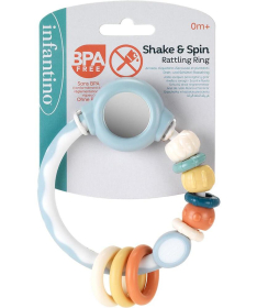 Infantino glodalica i zvečka za bebe Prsten 22115463