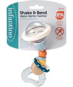 Infantino glodalica i zvečka za bebe Shake and Bend 22115462