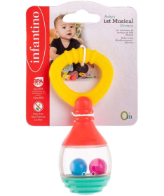 Infantino glodalica zvečka Baby's 1st Musical Maraca - 22115348