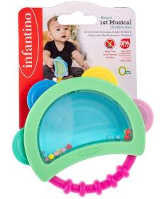 Infantino glodalica zvečka Baby's 1st Musical Tambourine - 22115349