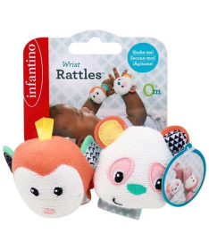 Infantino narukvica zvečka za bebe Životinjice 22115265