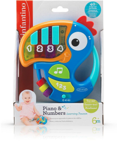 Infantino Piano muzička igračka za bebe Tukan 22115256