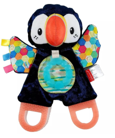 Infantino plišana Igračka sa glodalicom ptica Pafin - 22115388