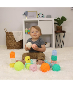 Infantino set gumene loptice i kocke - 22115390