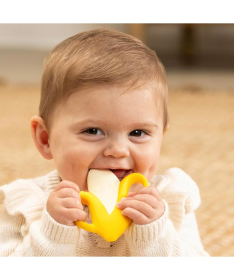 Infantino silikonska glodalica za bebe Banana - 22115397