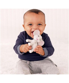 Infantino silikonska glodalica za bebe Slon - 22115395