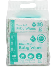 Infantino vlažne maramice 80 komada