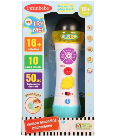 Infunbebe igračka za bebe mikrofon 18 m + LS7810
