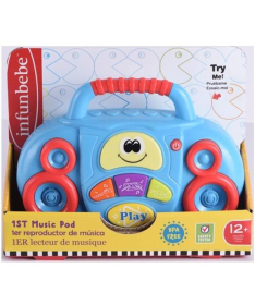 Infunbebe muzicka igracka za bebe moji prvi Ipod 12m+ - LS6112