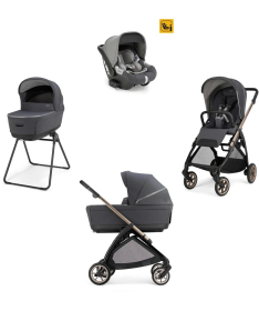 Inglesina Electa 3 u 1 kolica za bebe sa Darwin Infant auto sedištem - Garage Grey
