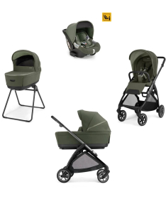 Inglesina Electa 3 u 1 kolica za bebe sa Darwin Infant auto sedištem - Loft Green