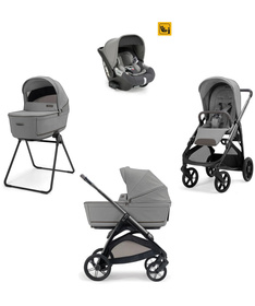 Inglesina kolica za bebe 3u1 Aptica Darwin Crystal Grey