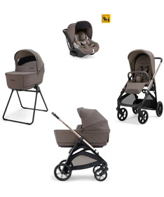 Inglesina kolica za bebe 3u1 Aptica Darwin Essence Mokka
