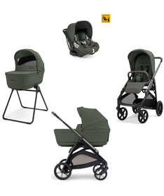 Inglesina kolica za bebe 3u1 Aptica Darwin Ivy Green