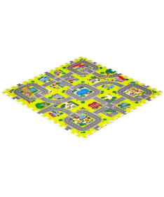 Iplay puzzle eva podloga za igru 91x91 cm Multicolor ECOeva004