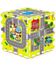 Iplay puzzle eva podloga za igru 91x91 cm Multicolor ECOeva004