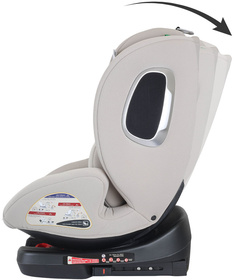 Jungle Adventure i-Size Isofix auto sedište za decu 40-150cm Beige