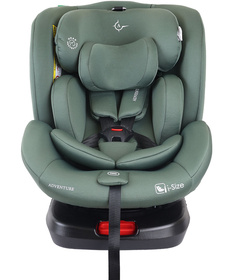 Jungle Adventure i-Size Isofix auto sedište za decu 40-150cm Green