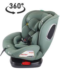Jungle Adventure i-Size Isofix auto sedište za decu 40-150cm Green