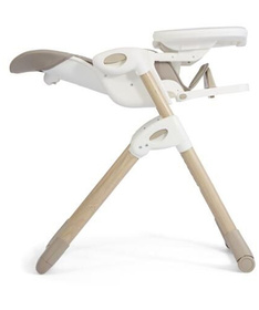 Joie Mimzy Recline hranilica za bebe 2 u 1 Dune Wood