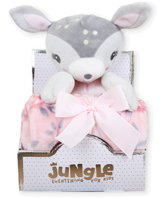 Jungle ćebe sa igračkom za bebe Lane Roze 31002212