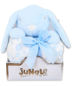 Jungle ćebe sa igračkom za bebe Zeka Plava 31002206