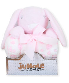 Jungle ćebe sa igračkom za bebe Zeka Roze 31002205