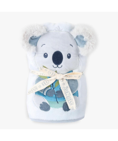 Jungle ćebe za bebe 3D Koala plava 75x100 cm 31002139