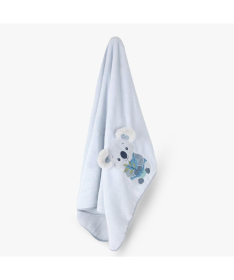 Jungle ćebe za bebe 3D Koala plava 75x100 cm 31002139