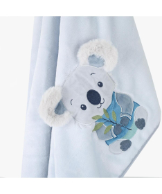 Jungle ćebe za bebe 3D Koala plava 75x100 cm 31002139
