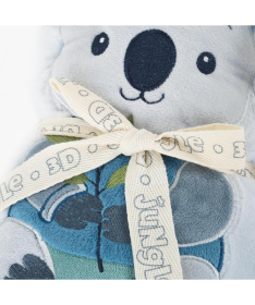 Jungle ćebe za bebe 3D Koala plava 75x100 cm 31002139