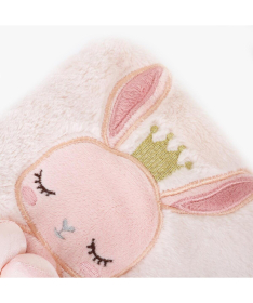 Jungle ćebe za bebe 3D Zeka roze 75x100 cm 31002140