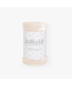 Jungle ćebe za bebe Zvezdice 100x150 cm Bež