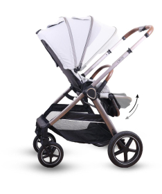 Jungle Cruze 2 kolica za bebe 2 u 1 Grey