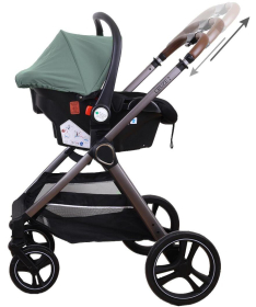 Jungle Cruze 2 Multy kolica za bebe 2 u 1 Green