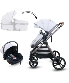 Jungle Cruze 2 Multy kolica za bebe 2 u 1 Grey