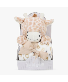 Jungle ćebe sa igračkom za bebe Žirafica Bež 31001955