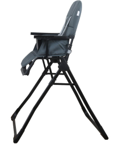 Jungle Foldy hranilica za decu 6m+ Dark Grey