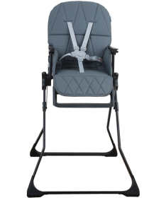 Jungle Foldy hranilica za decu 6m+ Dark Grey