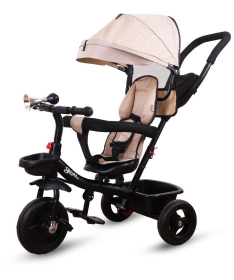 Jungle Girotto tricikl za decu sa crnim ramom do 25 kg Beige