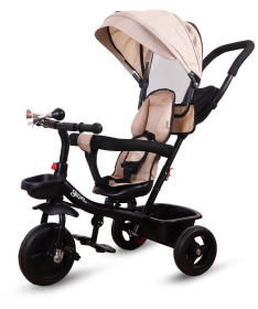 Jungle Girotto tricikl za decu sa crnim ramom do 25 kg Beige