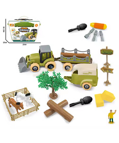 Jungle igračka na šrafljenje Farma sa buldožerom 20014498