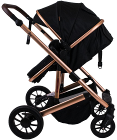 Jungle kolica za bebe 3 u 1 Roo - Black