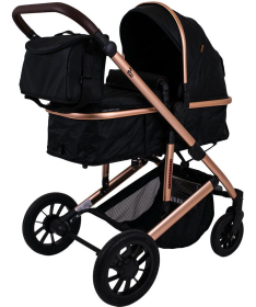 Jungle kolica za bebe 3 u 1 Roo - Black