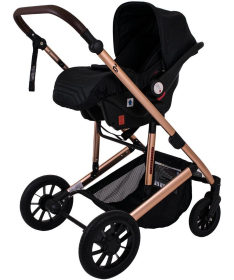 Jungle kolica za bebe 3 u 1 Roo - Black