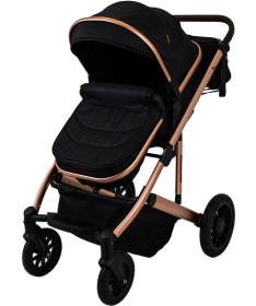 Jungle kolica za bebe 3 u 1 Roo - Black